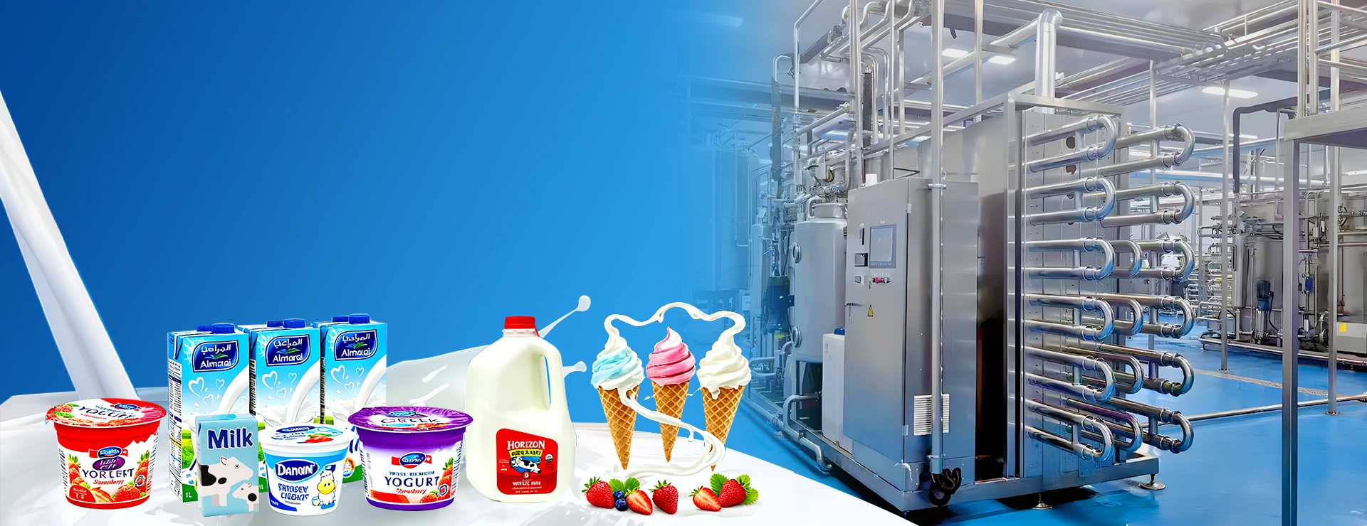 China Dairy Production Line Tillverkare