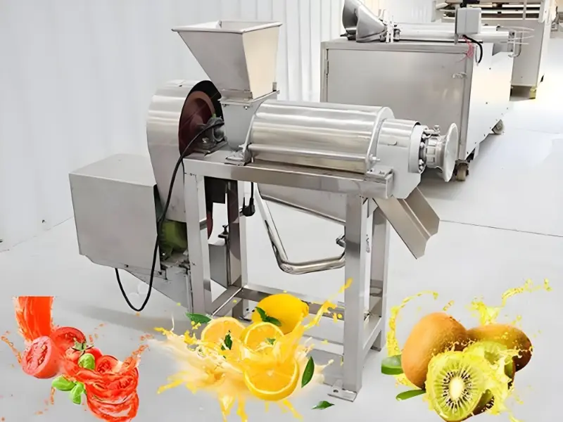 Hur fungerar en juiceproduktionslinje?