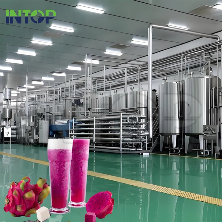 Dragon Fruit Juice produktionslinje