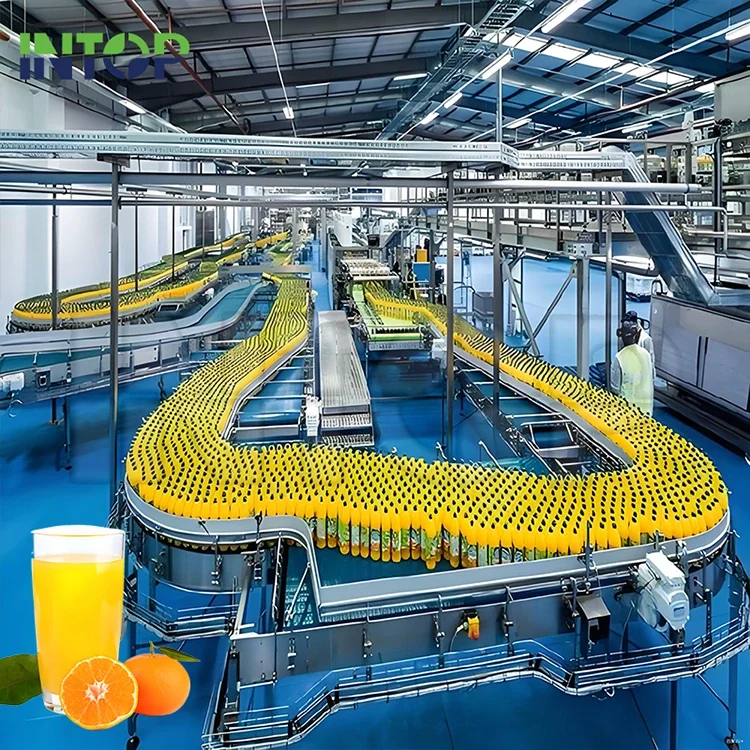 Apelsinjuice produktionslinje