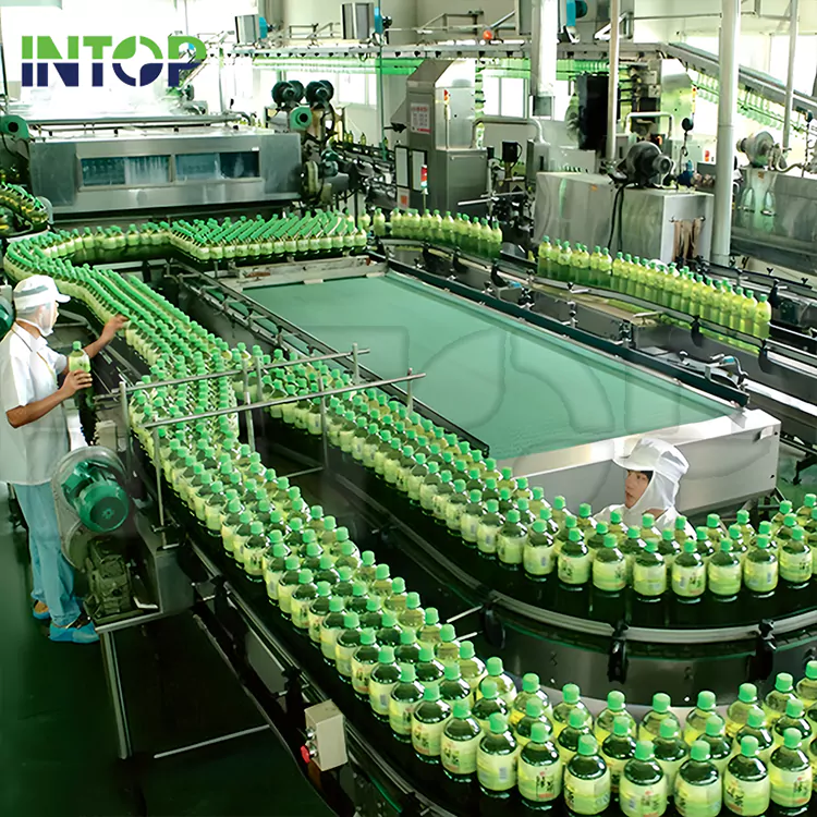 Produktionslinje för tedrycker